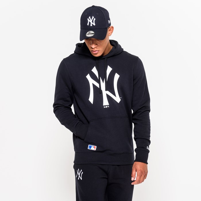 New York Yankees Miesten Hupparit Laivastonsininen - New Era Vaatteet Outlet FI-801592
